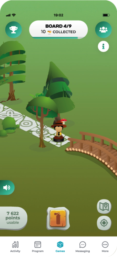 Screenshot of the game Boardgame Forest