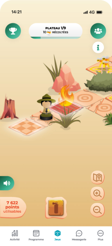 Capture d'écran du jeu Boardgame rocailleux