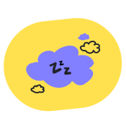 Sticker sommeil