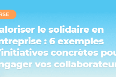 Challenges solidaires en entreprise